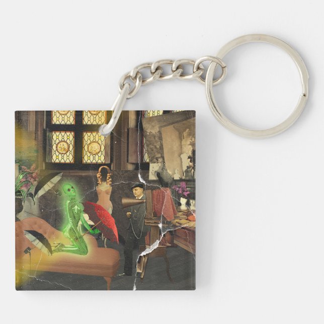 The Foreign Model Keychain (Back)
