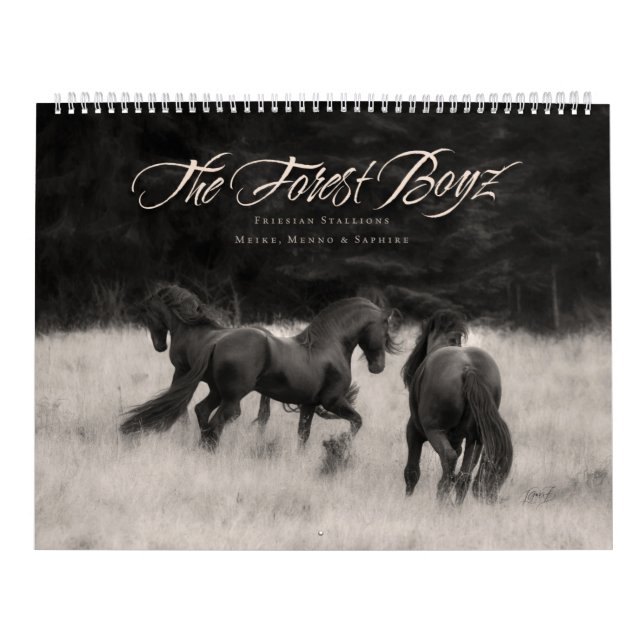The Forest Boyz – Run Wild Calendar (Cover)
