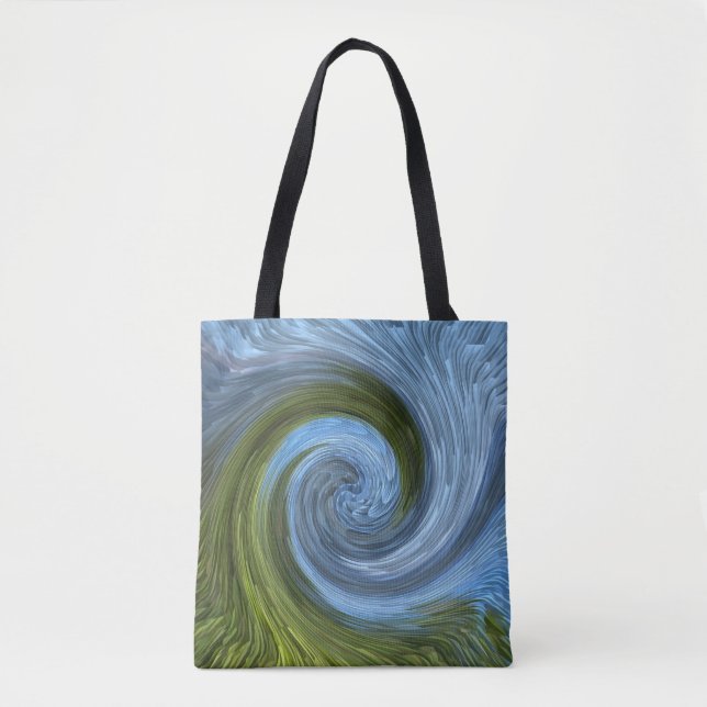 The forest by the lake.... tote bag (Front)