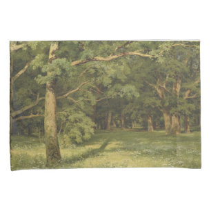 The Forest Clearing (Woodland Landscape Scene) Pillowcase