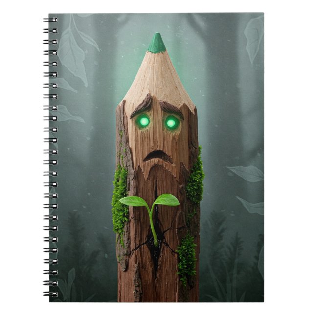 The Forest Ghost Notebook (Front)