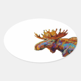 THE FOREST GUIDE OVAL STICKER