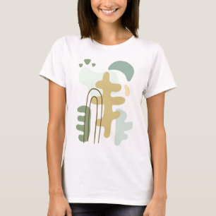 The Forest Modern Abstract T-Shirt