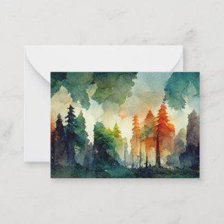 The Forest (nature) Card