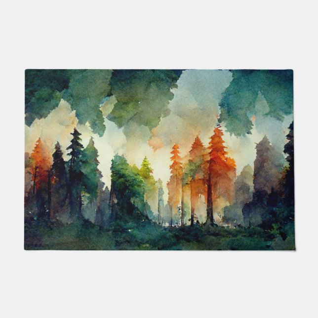 The Forest (nature) Doormat (Front)