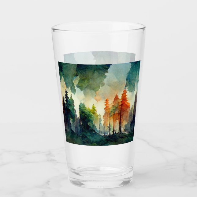 The Forest (nature) Glass (Front)