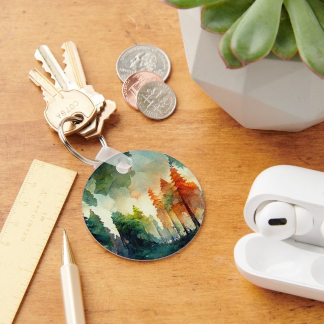 The Forest (nature) Keychain (Desk)