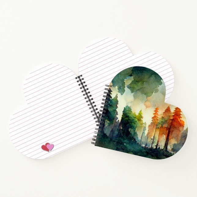 The Forest (nature) Notebook (Inside)