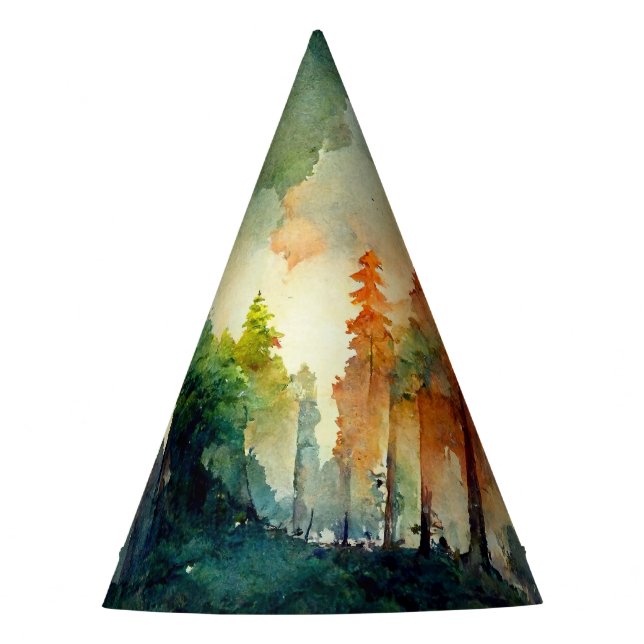 The Forest (nature) Party Hat (Front)