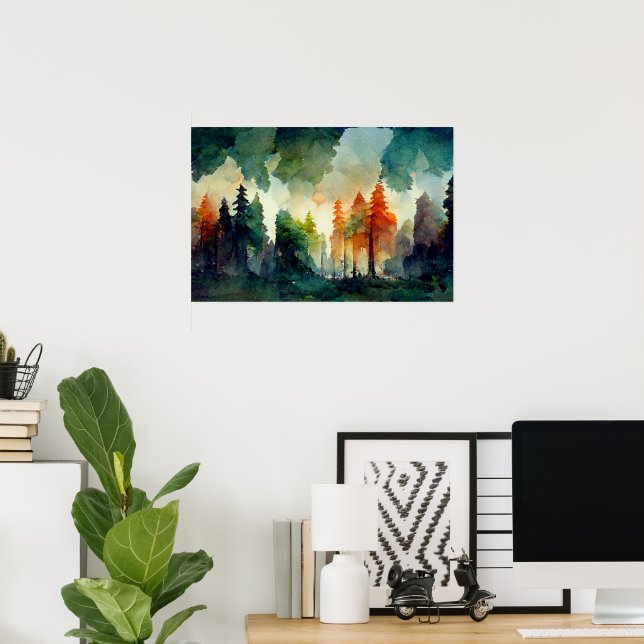 The Forest (nature) Poster (Home Office)