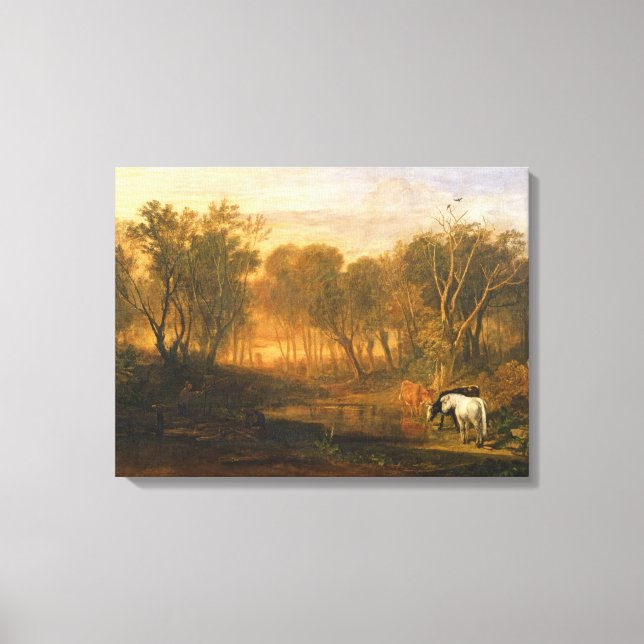 The Forest of Bere, c.1808 Canvas Print (Front)