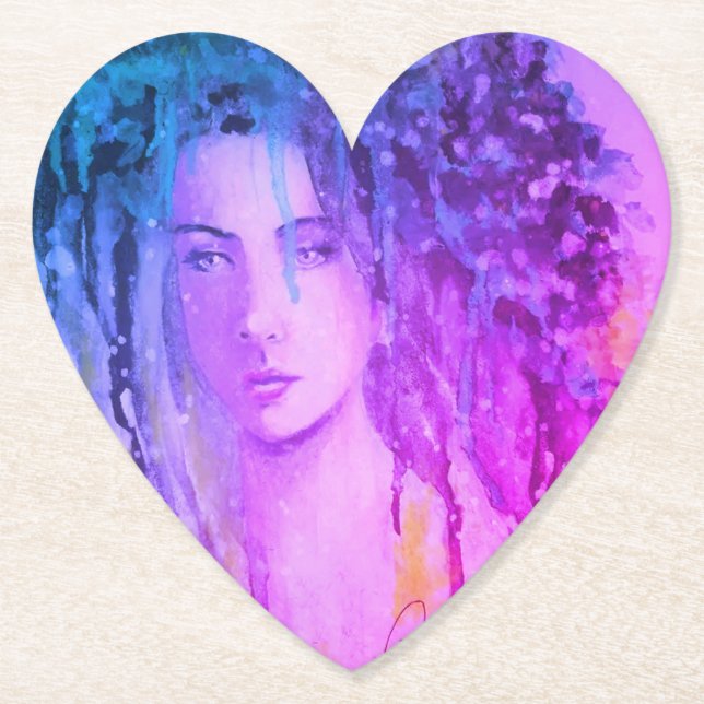 The Forest Paper Coaster (Front)