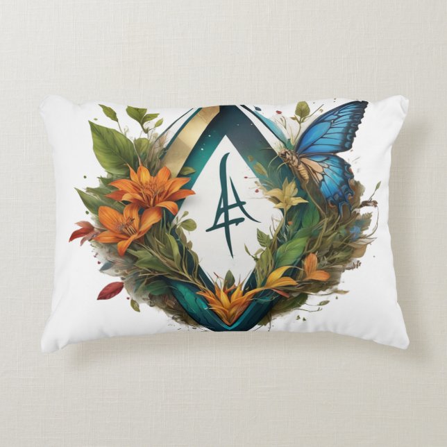 the forest song-2 accent pillow (Front)