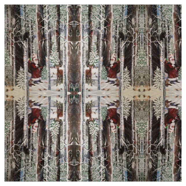 The Forest Visitor Fabric (Swatch)