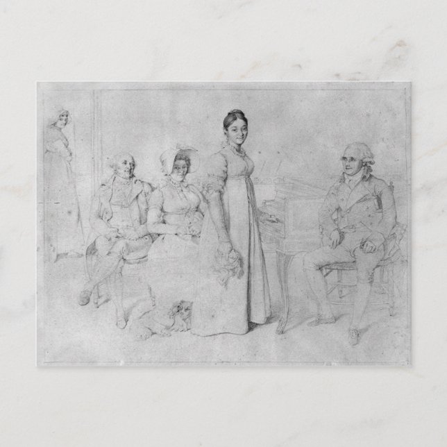 The Forestier Family Postcard (Front)