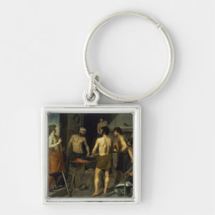 The Forge of Vulcan, 1630 Keychain