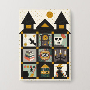 The Forgotten Rooms Quilt along Button