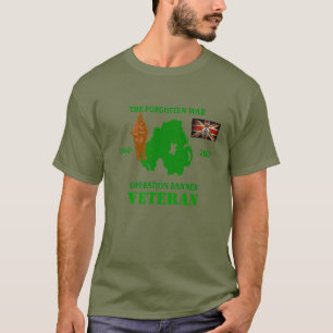 The Forgotten War Op Banner Veteran T-shirt
