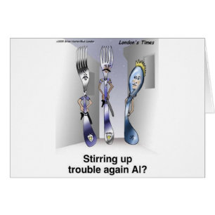 The Fork Police Funny Cartoon Gifts & Collectibles