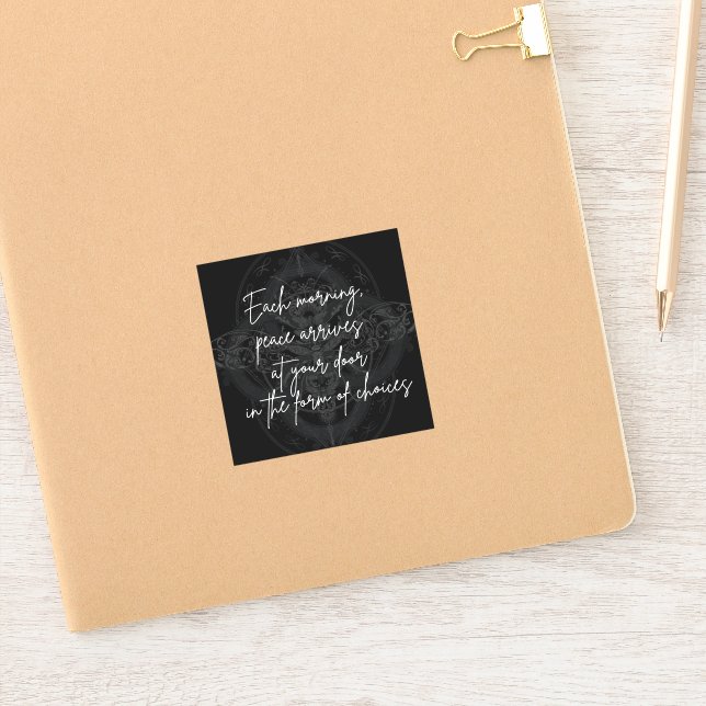 The Form of Choices Reminder (Notebook)