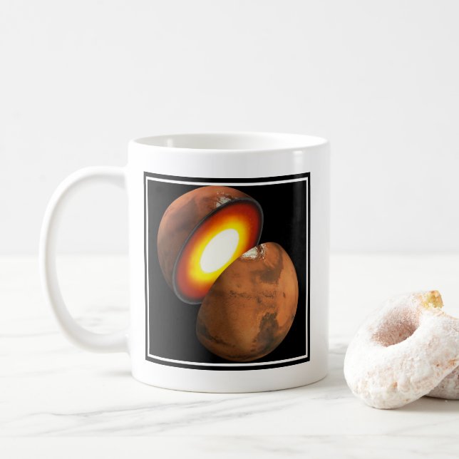 The Formation Of Rocky Bodies In The Solar System. Coffee Mug (With Donut)