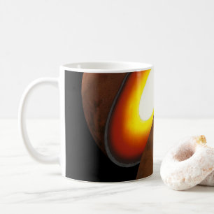 The Formation Of Rocky Bodies In The Solar System. Coffee Mug