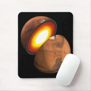 The Formation Of Rocky Bodies In The Solar System. Mouse Pad