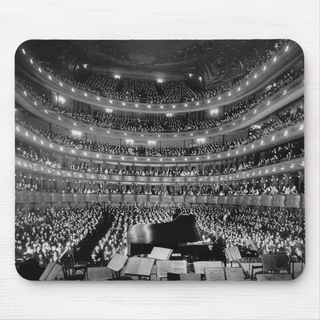 The Former Metropolitan Opera House 39th St 1937 Mouse Pad (Front)