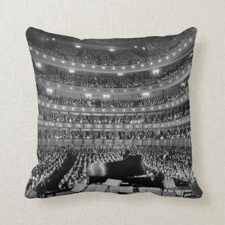 The Former Metropolitan Opera House 39th St 1937 Throw Pillow