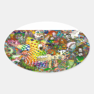 The Formula Oval Sticker