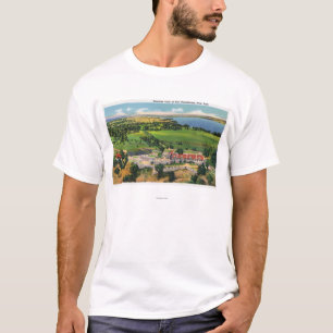 The Fort, Lake Champlain in Distance T-Shirt