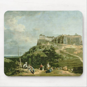 The Fortress of Konigstein, 18th century Mouse Pad