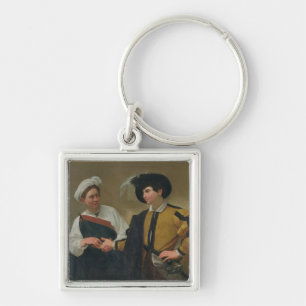 The Fortune Teller (La Buona Ventura), c.1594 Keychain