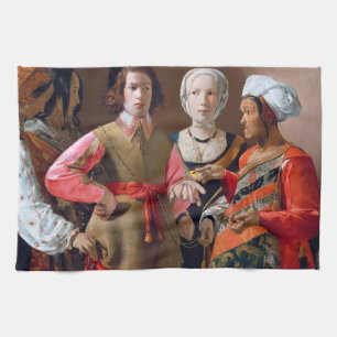 The Fortune Teller, La Tour Kitchen Towel