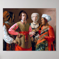 The Fortune Teller, La Tour