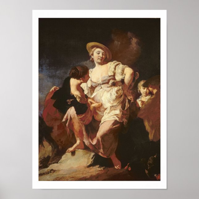 The Fortune-teller (L'Indivona), 1740 Poster (Front)