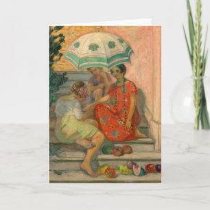 The Fortune Teller, Sainte-Maxime   Henri Lebasque Card