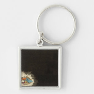 The Foundation of Rome 753 BC Keychain