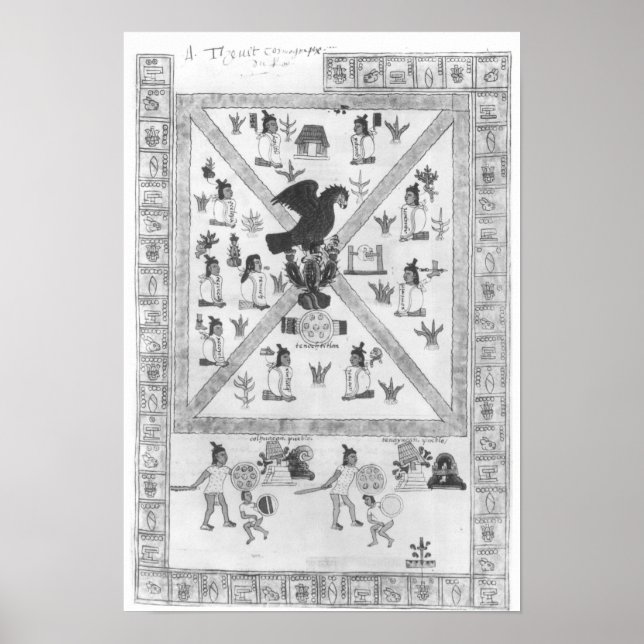 The Founding of Tenochtitlan Poster (Front)