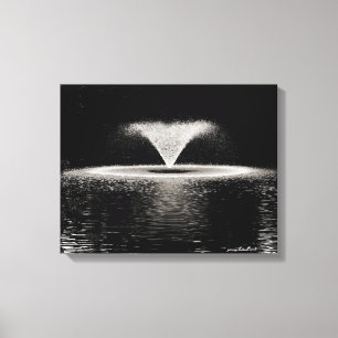 The Fountain Canvas Print