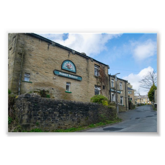 The Fountain Head Inn, Halifax Photo Print (Front)