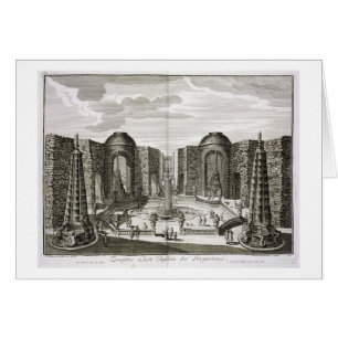 The fountain in the maze at the Princely Pleasure