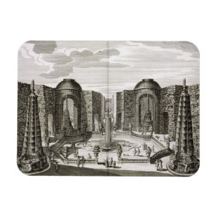 The fountain in the maze at the Princely Pleasure Magnet