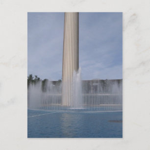the fountain postcard