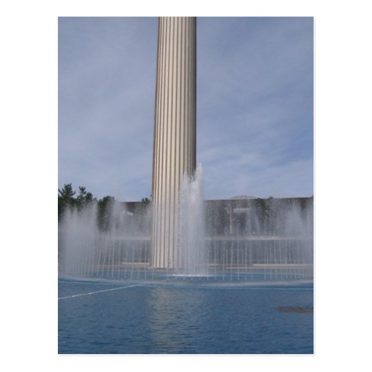 the fountain postcard