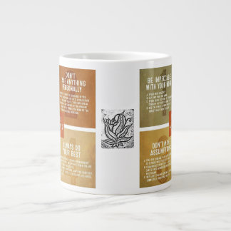 The Four Agreements Large Coffee Mug