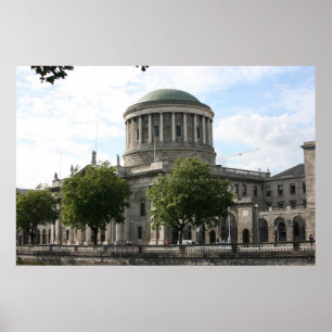 The Four Courts, Dublin, Ireland Poster