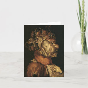 The Four Elements: Earth - Giuseppe Arcimboldo Card