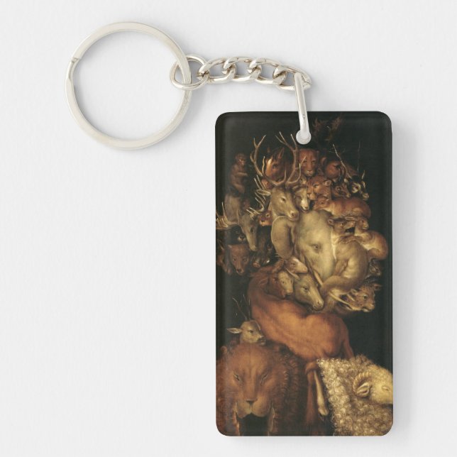 The Four Elements: Earth - Giuseppe Arcimboldo Keychain (Front)
