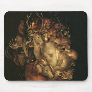 The Four Elements: Earth - Giuseppe Arcimboldo Mouse Pad